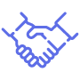 Handshake logo for IP business