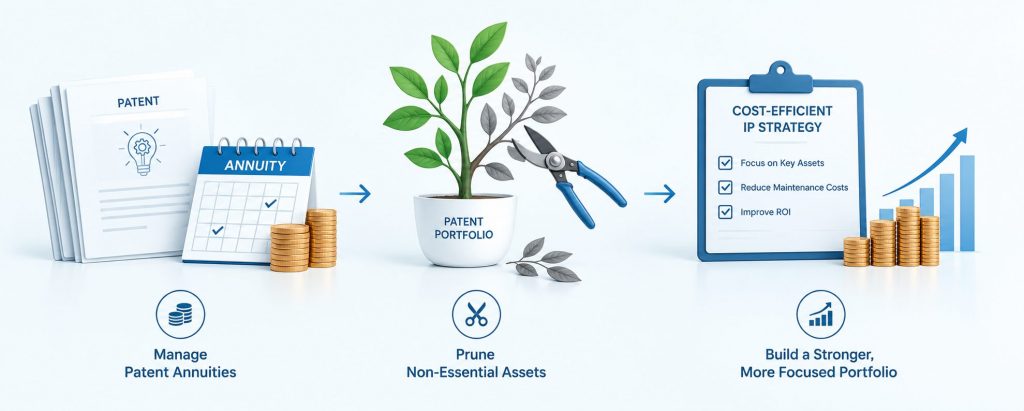 Patent Portfolio Optimization Infographic