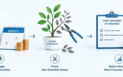 Patent Portfolio Optimization Infographic
